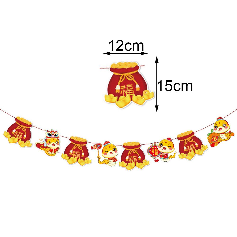 2026 Китайский Новый год Подвесные украшения Красный Праздник Весны Подвесные украшения Подвески Китайская Лошадь Новогодняя атрибутика