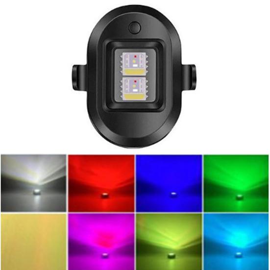 Широкое применение Задний фонарь Мини Прочный Чрезвычайно Яркий Дрон Ночной Летающий Стробоскоп Лампа