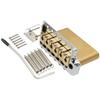 Musiclily Ultra 10.5mm Brass Tremolo Unit Bridge, 6-Point Knife Edge, for Strat & ST Electric Guitars, Hybrid