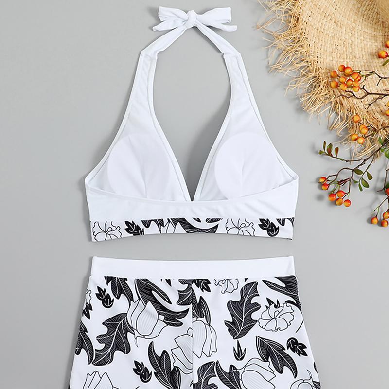 Комплект бикини с пуш-ап, женский цельный купальник с высокой талией, женский купальный костюм, летняя пляжная одежда