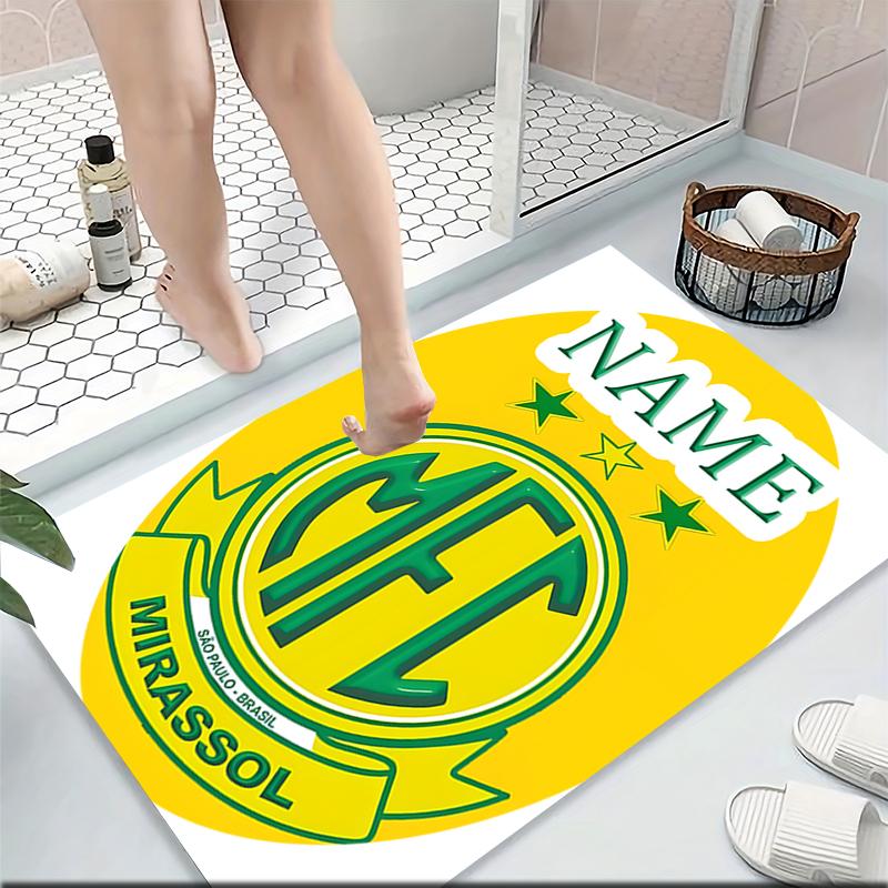 Custom Name Chelsea Heart London Crest Carpet Rug Customizable Soft Washable Anti-Slip Home Living Room Sofa Mats Personalized Rug. 0909238