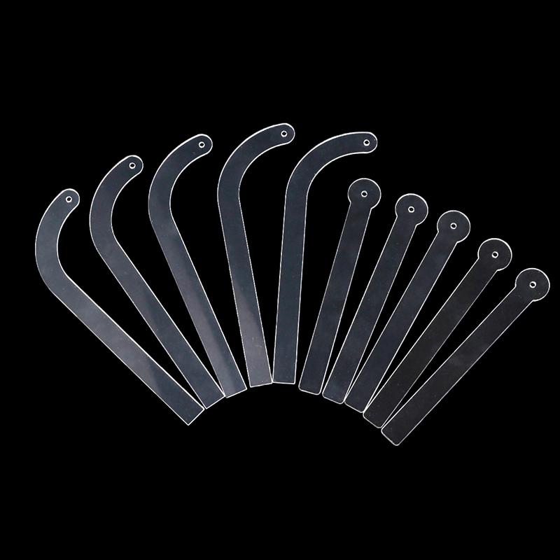 1/5 шт. Прозрачная акриловая подставка-держатель для серег, Стойка, Палочка для демонстрации эффекта ношения серег, Палочка для примерки ювелирных изделий