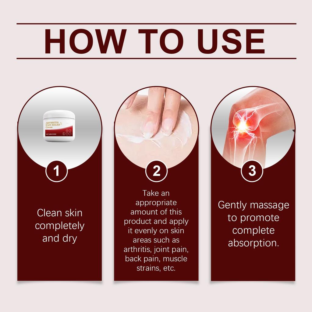 Soothing Cream Relieves Joint Muscle Soreness Promotes Massage Joint Health Care Cream