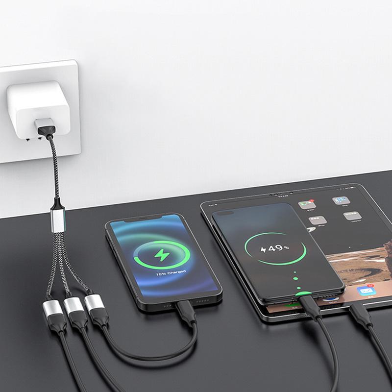 USB-разветвитель ХАБ Удлинители 2/3/4 порта Зарядное устройство для телефона Адаптер питания OTG Множественный расширитель Зарядная док-станция для компьютера