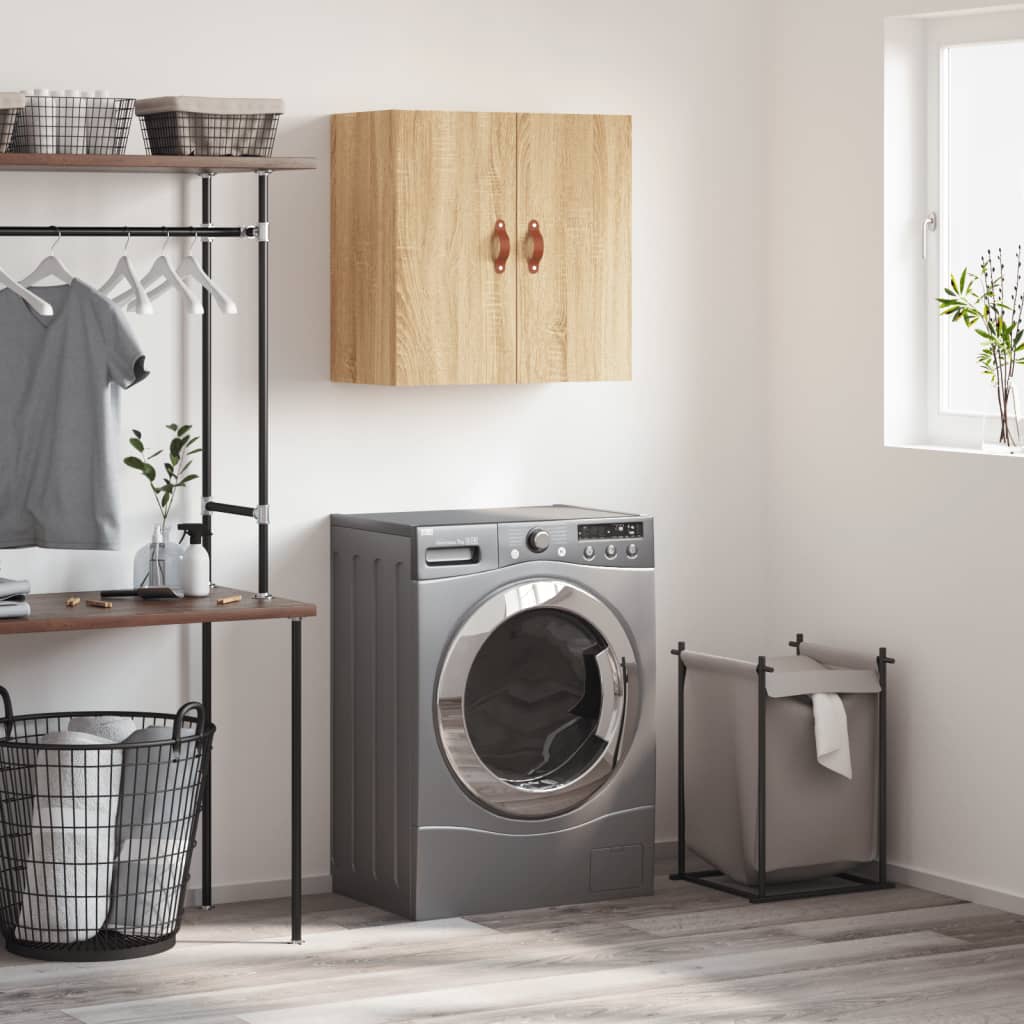 Wall Cabinet Sonoma Oak Finish 60 x 31 x 60 cm Particleboard
