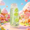 Non-Bounce Toothpaste Squishy Toy Glitter Fruit Squishy Toy Facial Cleanser Fidget  Kids & Adults