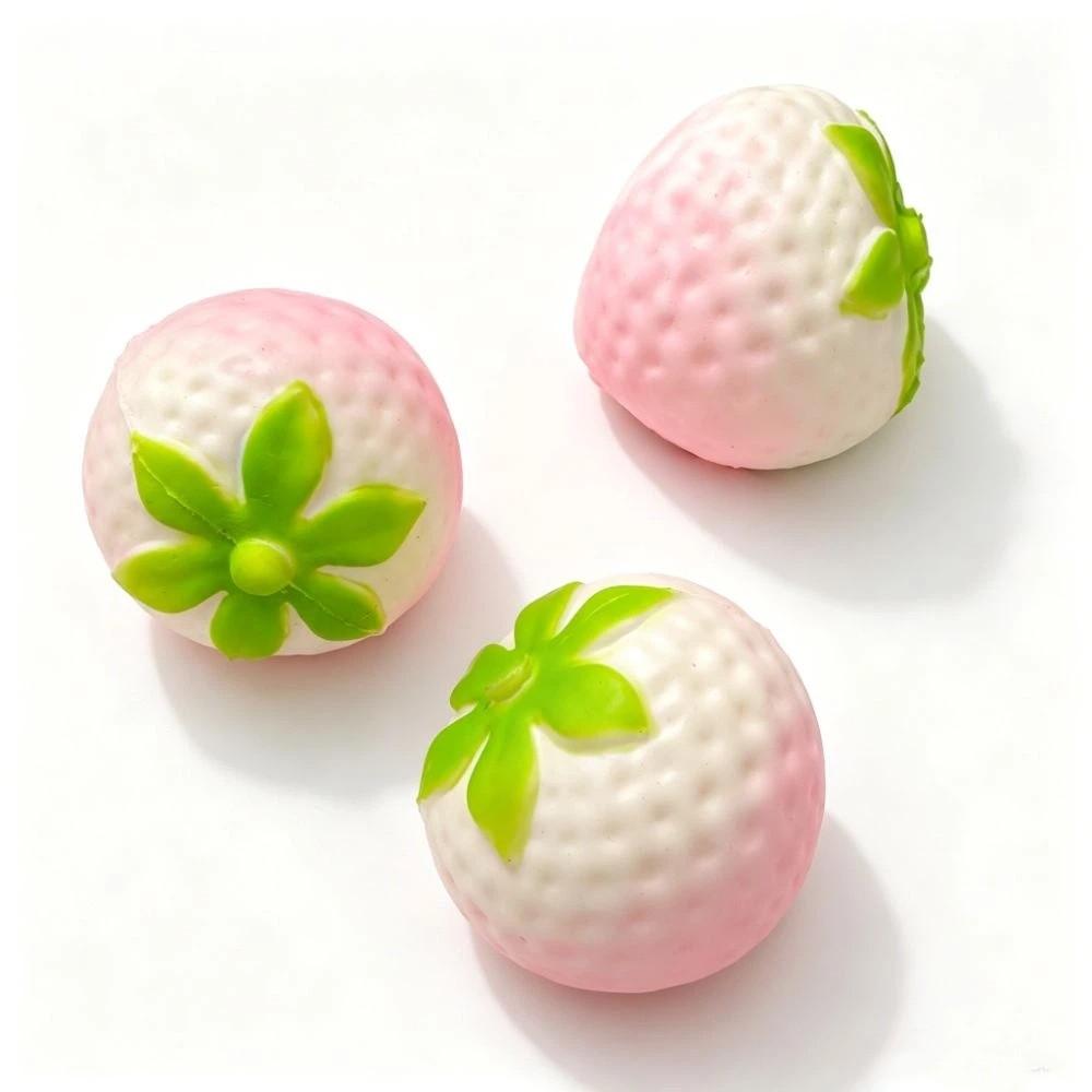 Slow Rising Strawberry Squeeze Toy Soft Stretchy Sensory Squeeze Toy For Kids