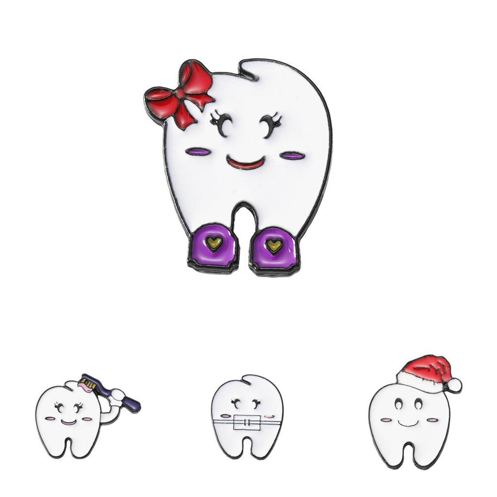 Мультяшный Привлекательный Пин-значок Зубная щетка Очаровательный Значок из сплава Для Стильных Идей Подарок
