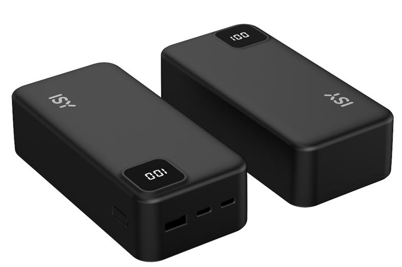 Powerbank isy ipp-27000 mah black