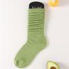 SYVISS Unisex Solid Color Scrunch Socks - Long Warm Leg Warmers, Slouch & Bubble Styles for Men and Women.