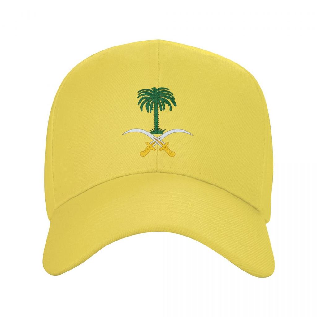Custom Emblem Of Saudi Arabia Baseball Cap Sun Protection Unisex Women's Adjustable Dad Hat Spring