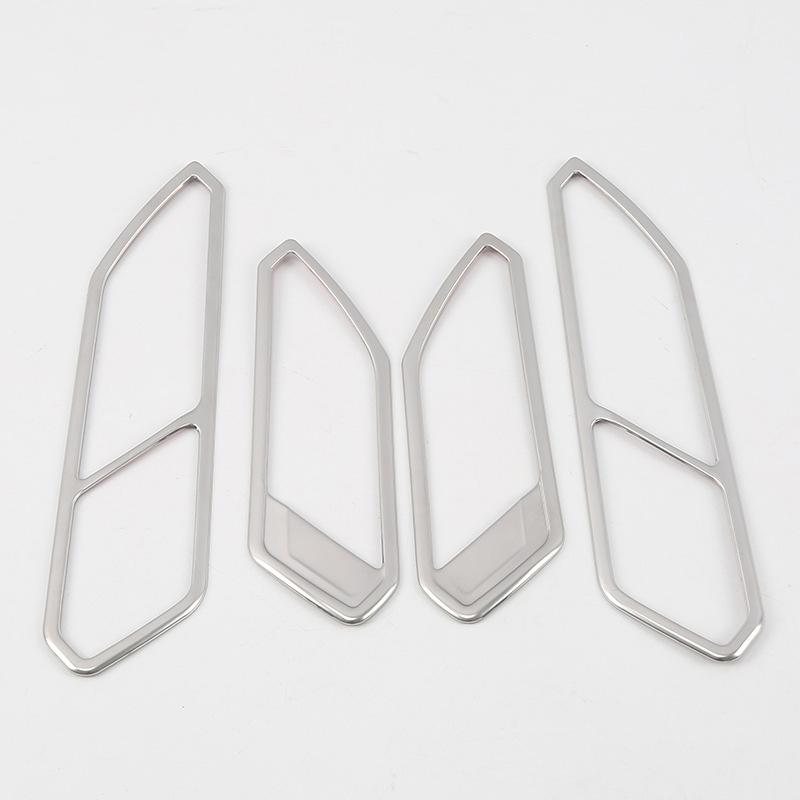 Для Volkswagen VW Tiguan 2017 2018 2019 2020 2024 MK2 2024 Автомобильные внутренние дверные ручки Рамки Отделка R Line Styling Аксессуары для интерьера