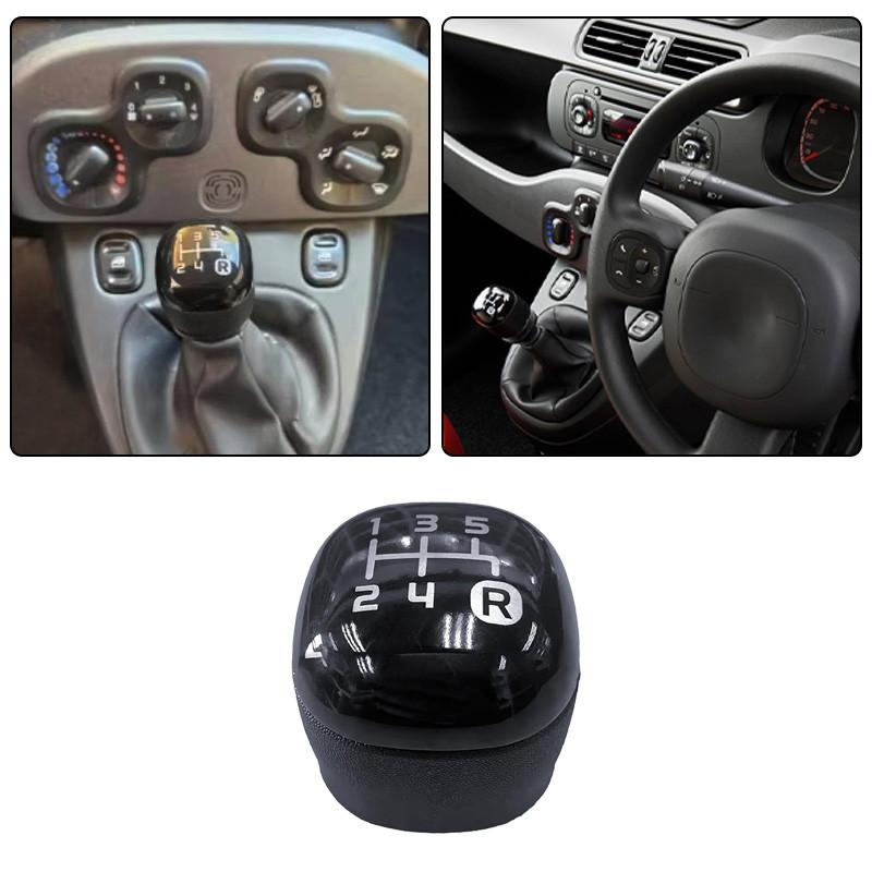 5 Speed Manual Gear Shift Knob Fit for For Fiat Panda 2012-2023 (Third Generation-Mk4) 502942700