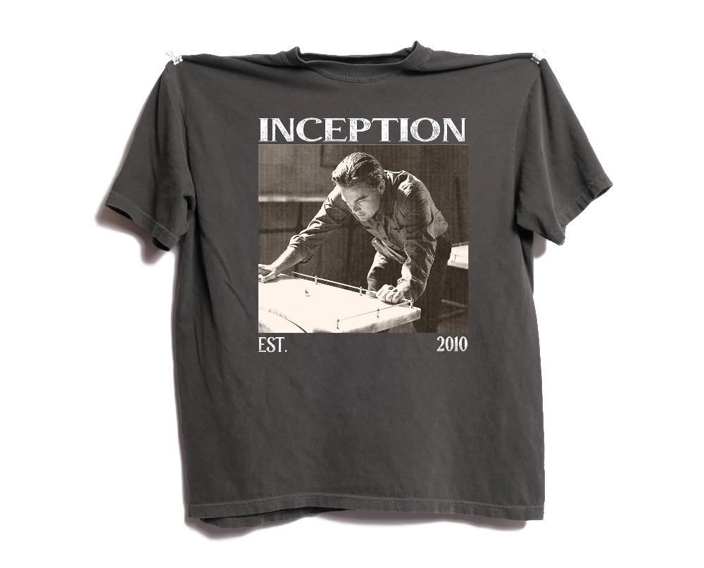 Retro Inception Movie T-shirt, Comfort Colors Vintage T-shirt Summer loose and breathable T-shirt top for men and women