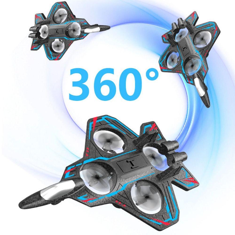 EPP Foam Four Motor Helicopter Toy Rechargeable RC Hobby Jet Plane Home Decor