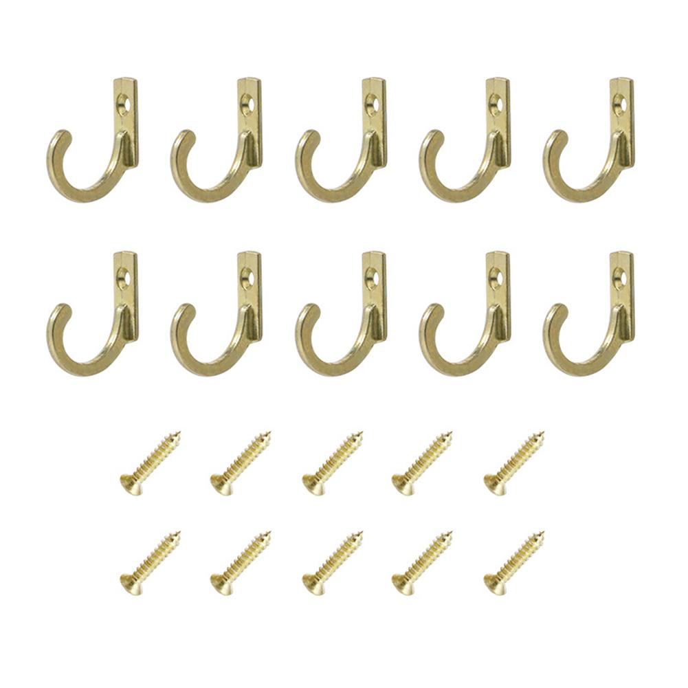 10 шт. Винтажные крючки настенные литые крючки для одежды дверные вешалки для одежды домашние стеллажи для хранения держатель многоцелевой крючок