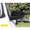 For Honda Civic 2016 2017 2018    Car Replacement Rearview Side Mirror Cover Wing Cap Door Housing Shell Trim  ABS