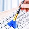 Настольная антистатическая щетка для чистки от пыли на ноутбуке, щетка для чистки клавиатуры компьютера, щетка для чистки щелей и углов