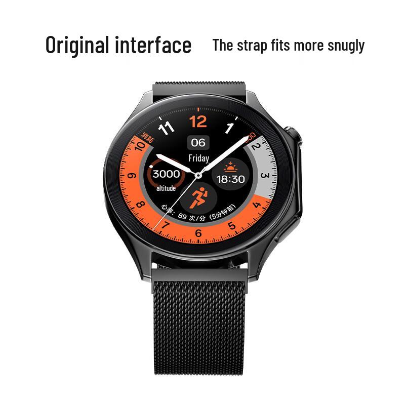 Металлический магнитный ремешок CangHua Milanese для OPPO Watch и OnePlus Watch 2