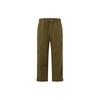 Reebok Solid Color Loose Fit Straight Leg Casual Pants Unisex Bottoms Army-Green 24SRM609UGL4