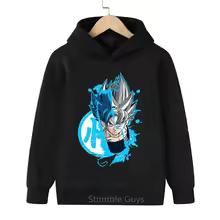 Dragon Ball Kid Goku Turtle House Symbol Print Hoodie Kids Boys Girls Pullover Hooded Sweatshirt Anime Children Streetwear Tops