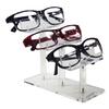 Держатель для солнцезащитных очков 3/4/6 пар, прозрачный акрил, для демонстрации в различных условиях бутика, магазин для хранения очков