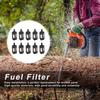 10PCS Built-In Filter Fuel Filters Set Replacement Spare Parts for ZAMA ZF-1 Chainsaw Maintenance