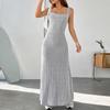 Women's Casual Sundress Beach Dress For Women T-Shirts Dress Square Neck Loose Tank Dresses