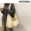 Канвасная сумка через плечо Arcade, Унисекс, Большая вместимость, Crossbody, Цвет: Слоновая кость