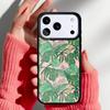 Чехол для телефона 'Цветок Монстеры Тропические Зеленые Листья' для iPhone 17 Air 16e 15 14 13 Pro Max Задняя крышка для 12 11 Pro Coque
