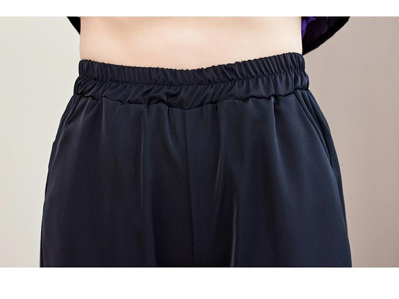 Новый шифоновый костюм мамы 2025: Комплект из двух вещей в китайском стиле, омолаживающий, для женщин среднего и пожилого возраста