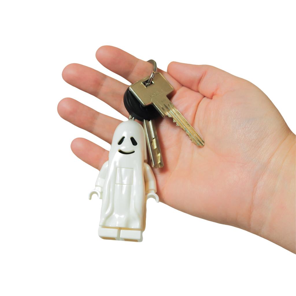 LEGO Monster Fighters Keychain Light Ghost Tall Figure - - 3" (KE48H)