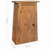Wall Mounted Cabinet Solid Pine Wood 42 x 23 x 70 cm