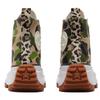 Converse Run Star Hike Multicolor Cool High-top Canvas Shoes Unisex Camouflage Green Brown