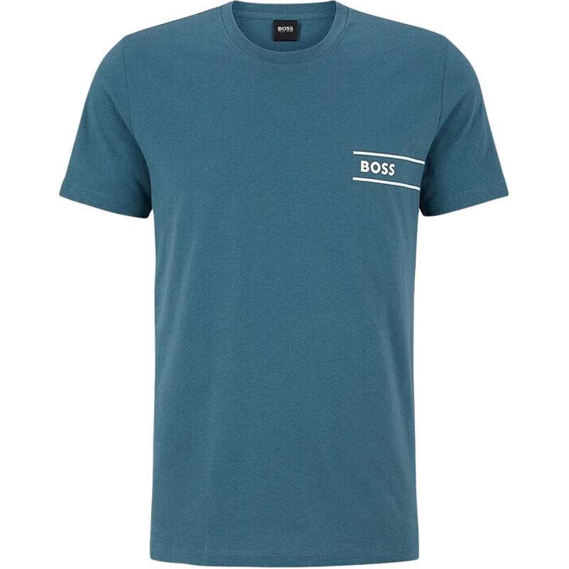 HUGO BOSS T Shirt Men's Blue Green 50483644-445