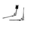Small Extension Clamp for Drum Rack: Metal Knob with Cymbal Mounting Rod