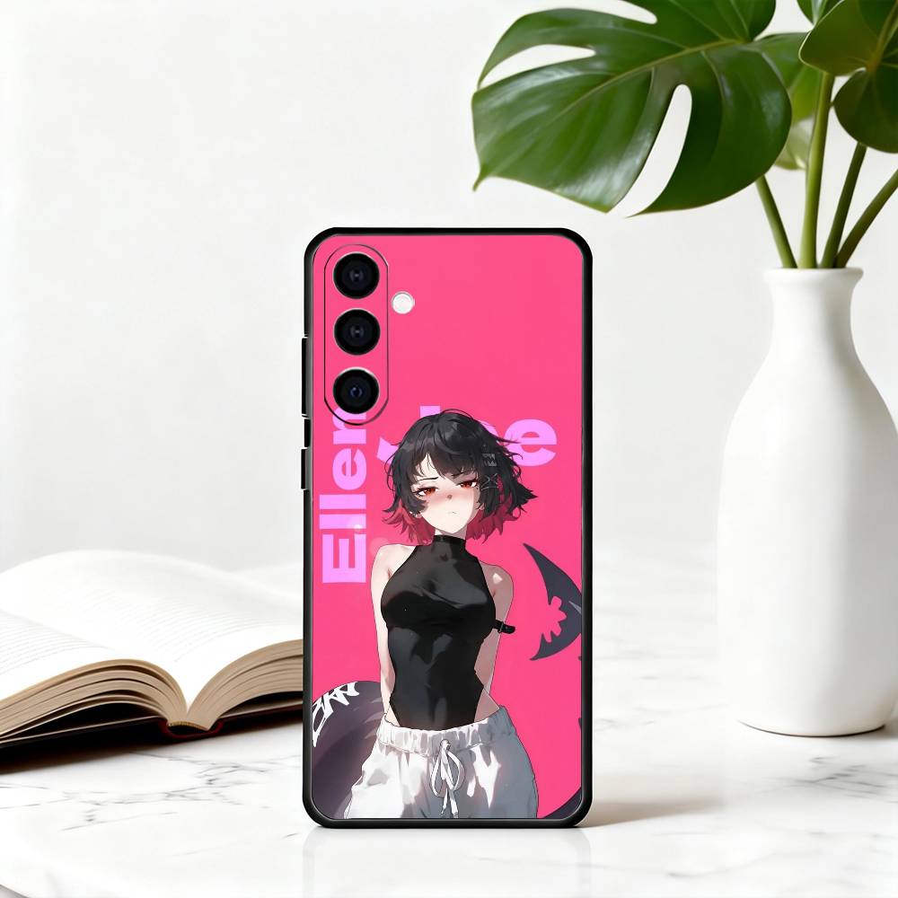 Чехол для телефона E-Ellen Joe Zenless Zone Zero Черный Силиконовый Мягкий Для Samsung Galaxy A73,A72,A71,A70,A53,A52,A51