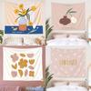 Simple Floral Background Tapestry Bedroom Living Room Tapestry Home Wall Decoration Tapestry