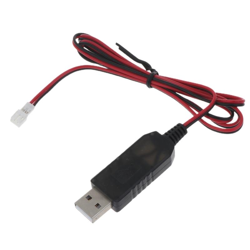 Универсальный USB-кабель-зарядное устройство to PH2.0 2-контактный для 3,7 В для умных перезаряжаемых литиевых батарей, шнур 100 см Porta