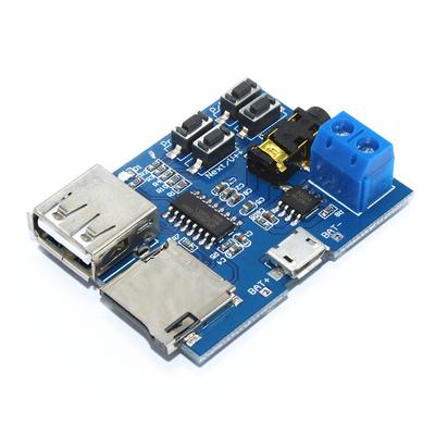 5V 3W Mp3 Audio Decoder Плата усилителя мощности Micro Usb Tf Card
