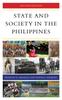 The State and Society In the Philippines Book
