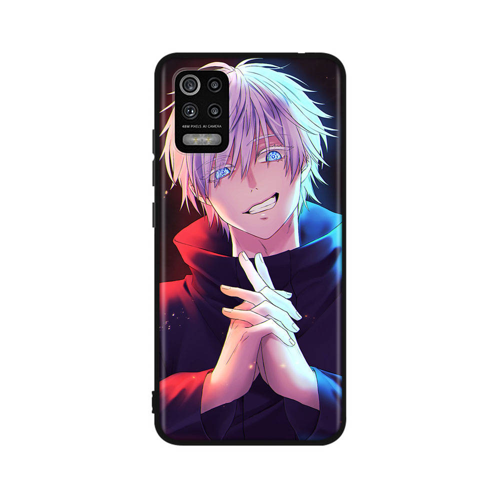 DT17Jujutsu Kaisen Case for OPPO Reno 8 6 5 4 Pro Find X3 A17 A31 A38 A40 A53 A54 A55 A74 A76 A78 A77 A80 A94 A95 A96 Lite Black Soft Cover