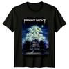 Ночь страха (1985) Футболка в стиле постера фильма, ретро, унисекс