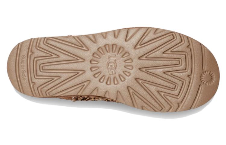 UGG Ультрамини Сапоги с крапинками Каштановые Женские 1149270-CHE