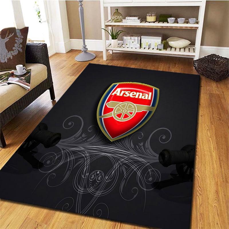 Ковер Arsenal F для гостиной, спальни, дома, украшение дивана, нескользящий коврик для детских игр