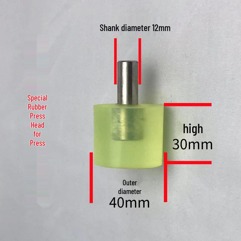 Бесшумный ручной станок для резки кожи с алмазным и круглым шилом для сборки малого ручного пресса