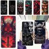Чехол для Samsung A56 A36 A26 A24 A16 A14 A12 A32 A50 A70 A22 A40 A34 A54 A42 A52 5G A04s A06 Крышка Япония Лицо Призрака Самурай