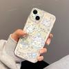 Бабочка овца подходит для iPhone17promax Apple 16 чехол для мобильного телефона 14/13 милый 15 прозрачный всесторонний x