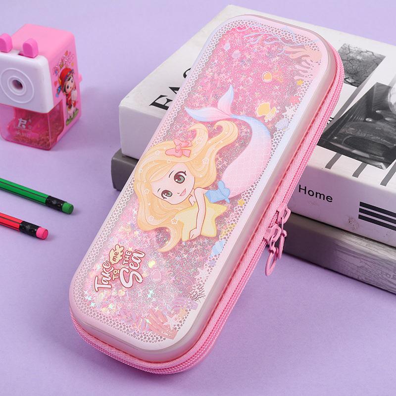 Умный пенал из термополиуретана с рисунком из мультфильма «Зыбучие пески» для студентов 