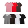 Kaslead New Arrival Women's Fashion Style Multi-Color Selection Double-Sided Cloth Silm Short Sleeve round Neck T-shirt 4174378